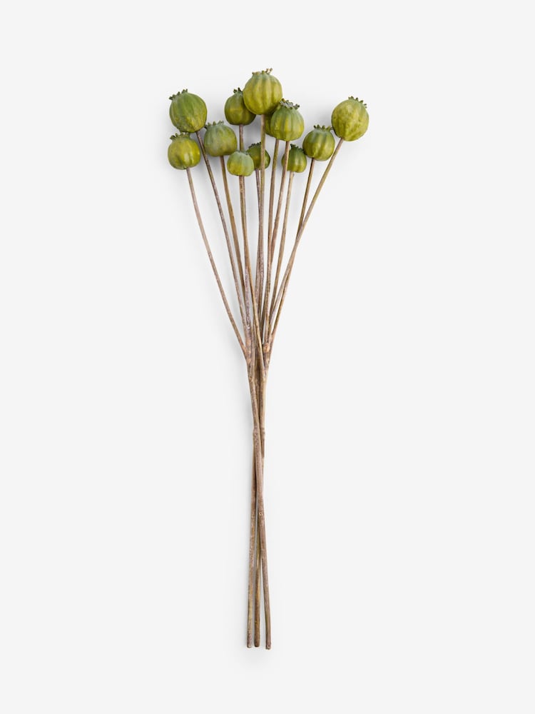 Artificial Poppy (3 Stems) - תמונה 4 מתוך 4