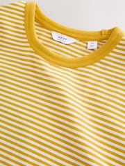 Yellow Horizontal Stripe Ringer T-Shirt - Image 7 of 8