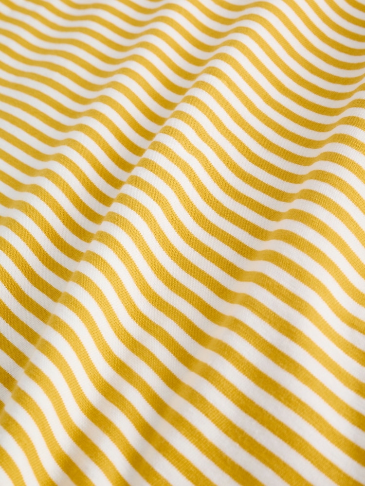 Yellow Horizontal Stripe Ringer T-Shirt - Image 8 of 8