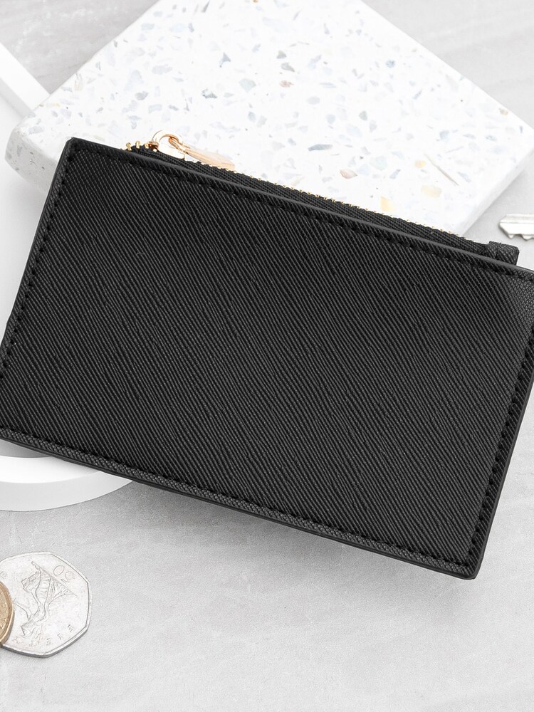 Treat Republic Pink Monogrammed Boutique Card Holder - Image 2 of 5