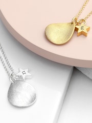 Treat Republic Personalised Matte Star and Drop Necklace - Image 2 of 5