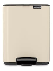 Brabantia Soft Beige Bo Pedal Bin 7L - Image 2 of 6