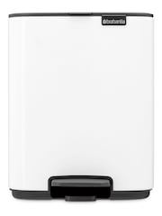 Brabantia White Bo Pedal Bin 7L - Image 2 of 6