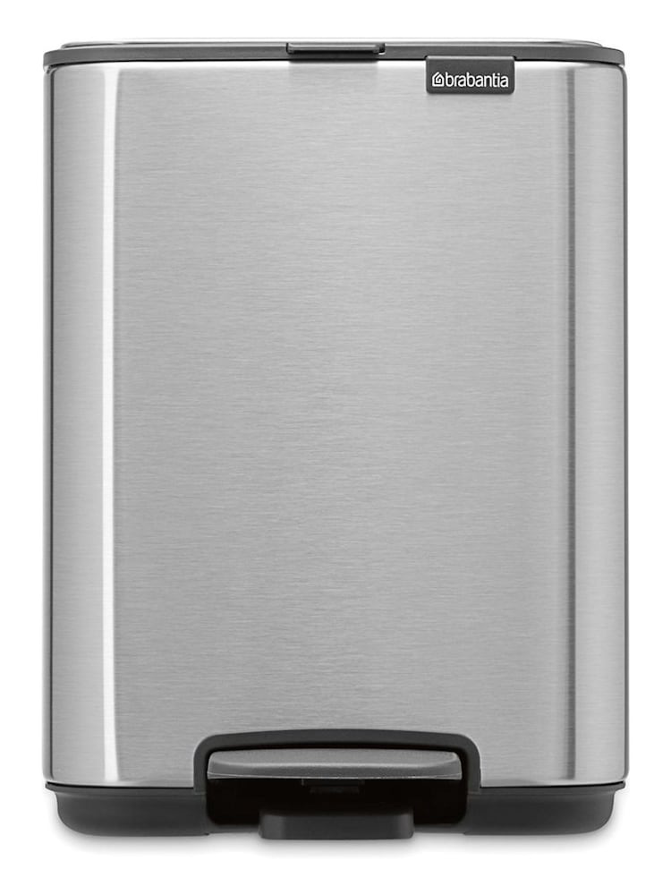 Brabantia Matt Steel Fingerprint Proof Bo Pedal Bin 4L - Image 2 of 6