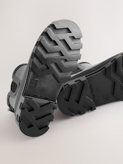 Negro con purpurina - Botas de agua Chelsea - Imagen 5 de 5