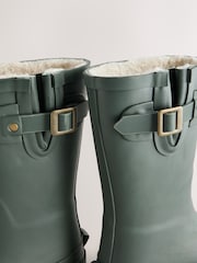 Khaki Green Standard Fit (F) Buckle Wellies - Image 5 of 5