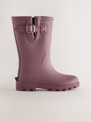 Burgundy Red Standard Fit (F) Buckle Wellies - Image 2 of 5