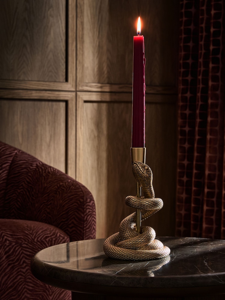 Snake Taper Candle Stick - Slika 2 od 5 Snake Taper Candle Stick - Slika 2 od 5