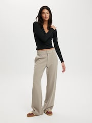 Negro - Cotton On Ryan Henley Long Sleeve Top - Imagen 3 de 4