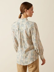 Ariat Cream Cricklade Long sleeves Blouse - Image 2 of 5