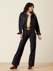 Ariat Blue Western Utility Jacket - Image 3 of 4