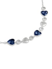 Radley Silver Plated Heart Stone Set Bracelet - Image 2 of 4