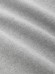 Light Grey 2 Pack Knitted V-Neck School Jumper (3-16yrs) - Image 5 of 6