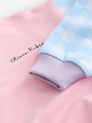 Olivia Rubin Colour Block Sweat Top & Shorts 2 Piece Set - Image 11 of 13