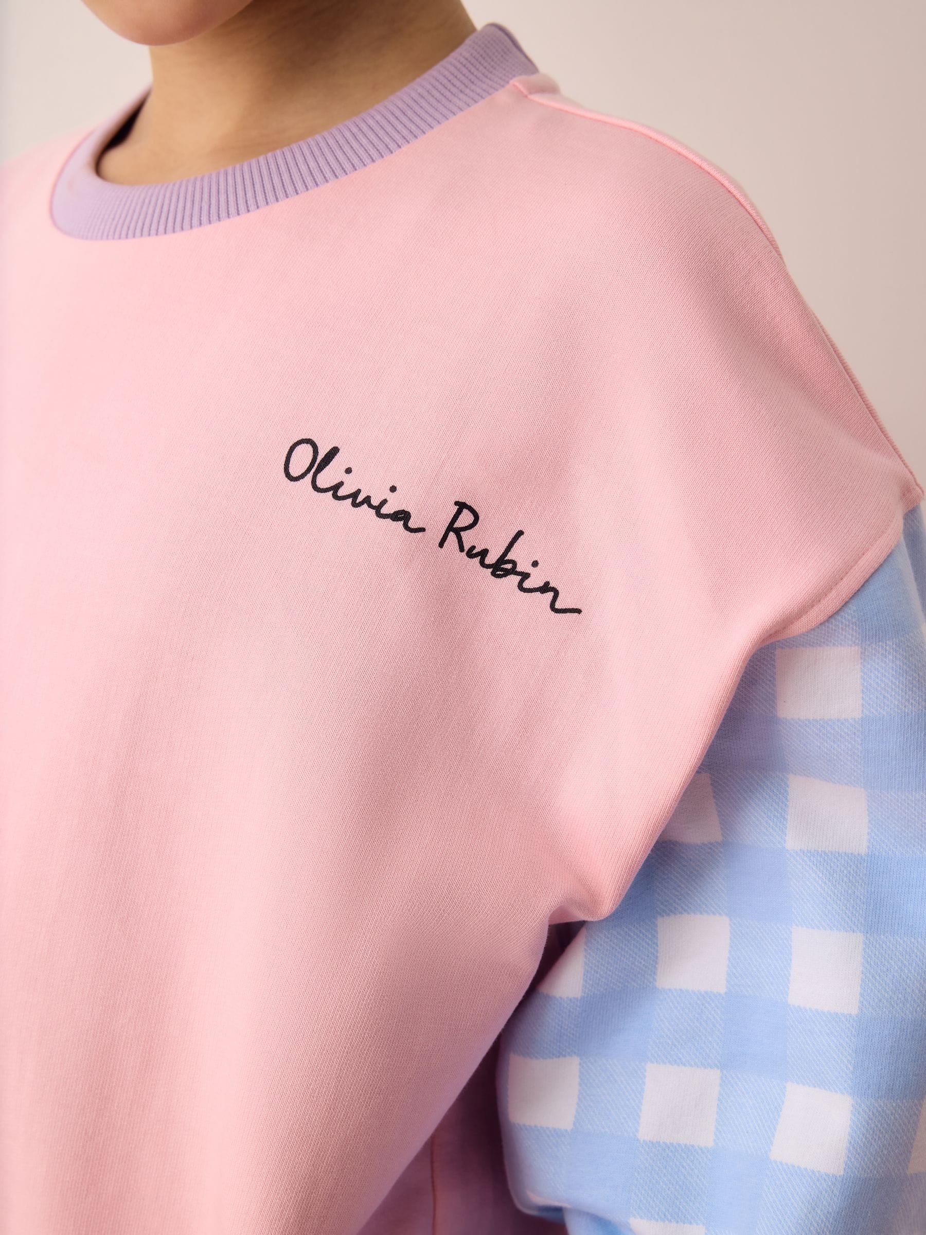 Next：日本 Olivia Rubin カラーブロック スウェットトップ＆ショート