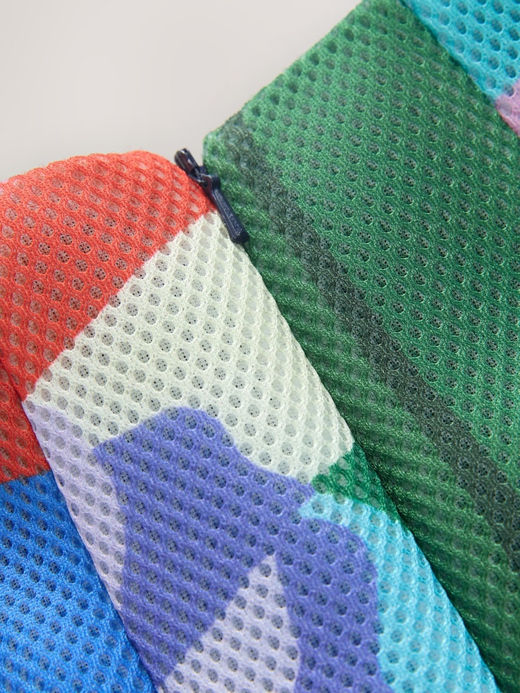 Olivia Rubin Airtex Floral Structured Scuba Multicolour Dress - Image 10 of 10