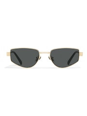 QUAY Gold Hit Single Sunglasses - Image 4 of 5