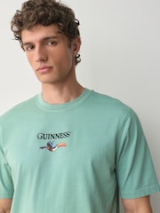 Mørk Grønn - Guinness Relaxed Fit T-skjorte - Bilde 5 av 9