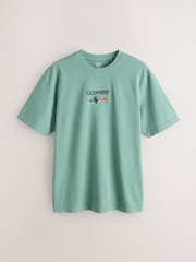 Mørk Grønn - Guinness Relaxed Fit T-skjorte - Bilde 6 av 9