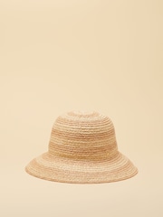 Neutral na Stripe - Joules Albany Cloche Hat - Larawan 1 ng 9