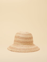 Neutral na Stripe - Joules Albany Cloche Hat - Larawan 5 ng 9