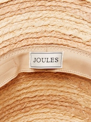 Neutral na Stripe - Joules Albany Cloche Hat - Larawan 7 ng 9