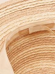 Neutral na Stripe - Joules Albany Cloche Hat - Larawan 8 ng 9