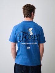 Blau, Snoopy - T-Shirt - Bild 1 von 6