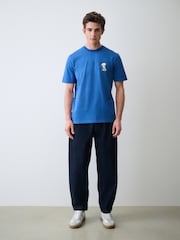 Blau, Snoopy - T-Shirt - Bild 3 von 6