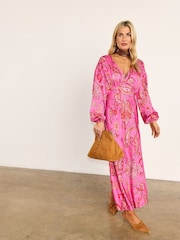 Never Fully Dressed Paisley Emma Petite Dress - Imaginea 1 din 6