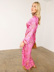 Never Fully Dressed Paisley Emma Petite Dress - Imaginea 4 din 6