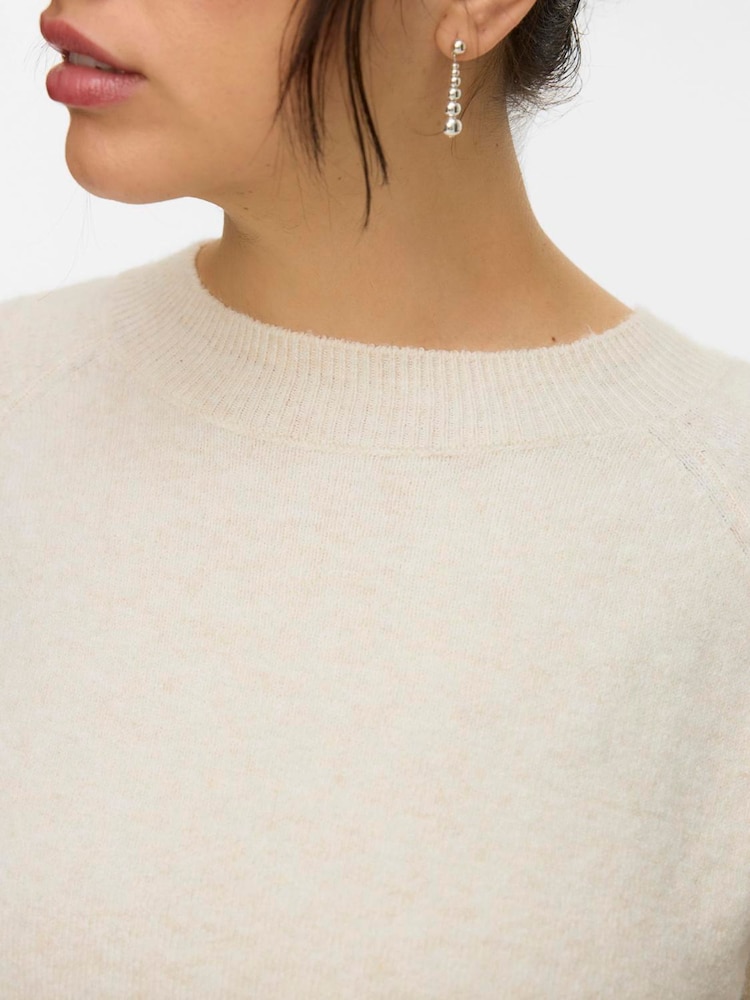 Vero Moda Rund Hals Blød Hyggelig Strikket Trøje - Billede 4 af 4 Vero Moda Rund Hals Blød Hyggelig Strikket Trøje - Billede 4 af 4