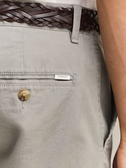 GANT Grey Slim Fit Classic Stretch Chino Trousers - Image 5 of 6