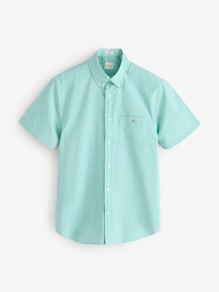 GANT Blue Classic Poplin Shirt - Image 1 of 1