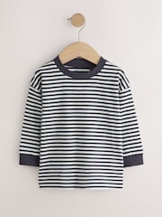 Raya lisa monocromática - Camisetas de manga larga 5 Pack (3meses -7años) - Imagen 6 de 13