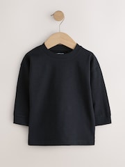 Raya lisa monocromática - Camisetas de manga larga 5 Pack (3meses -7años) - Imagen 8 de 13