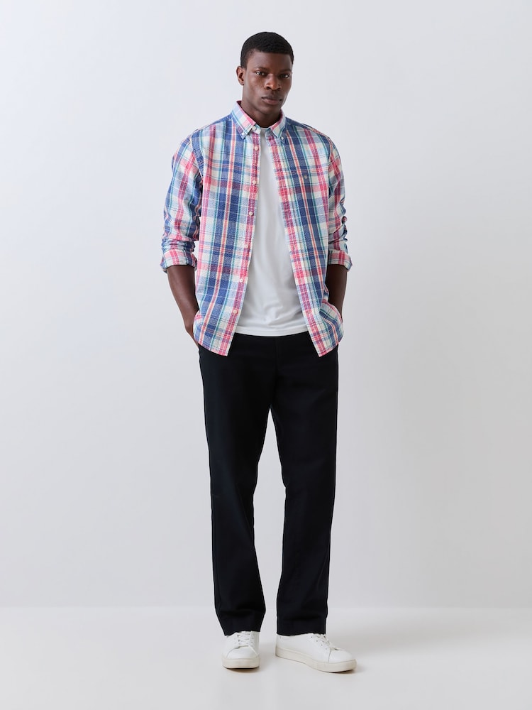 GANT Seerksucker Madras Check Shirt - Imagen 2 de 5