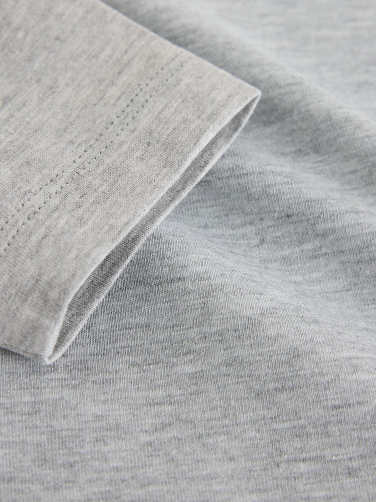 Blue/Navy Long Sleeve T-Shirts 5 Pack (3mths-7yrs) - Image 9 of 9