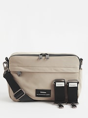 Finnson Taupe Frida Stroller Organiser With Stroller Clips - Image 2 of 6