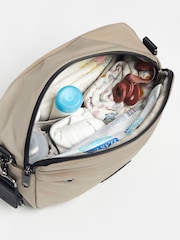 Finnson Taupe Frida Stroller Organiser With Stroller Clips - Image 4 of 6