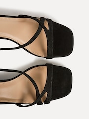 Linzi Black Oslo Strappy Heeled Sandals - Image 5 of 5