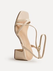 Linzi Nude Oslo Strappy Heeled Sandals - Image 5 of 5