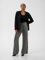 Kaffe Silver KArita Glitter Trousers - Image 3 of 6