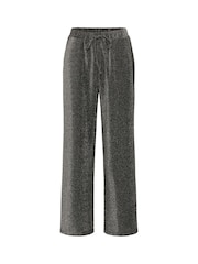Kaffe Silver KArita Glitter Trousers - Image 5 of 6