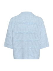 Kaffe Blue KAmonia Soft Jumper - Image 5 of 5