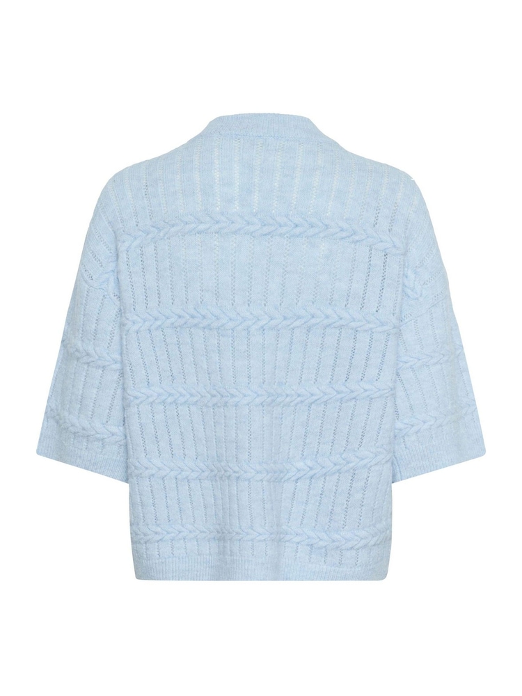 Kaffe Blue KAmonia Soft Jumper - Image 5 of 5