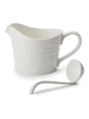 Sophie Conran White Porcelain Sauce Jug & Mini Ladle Set - Image 6 of 7