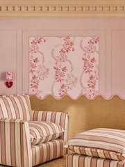 Cath Kidston Pink and Red Road Floral A4 Wallpaper Sample - Image 5 of 6