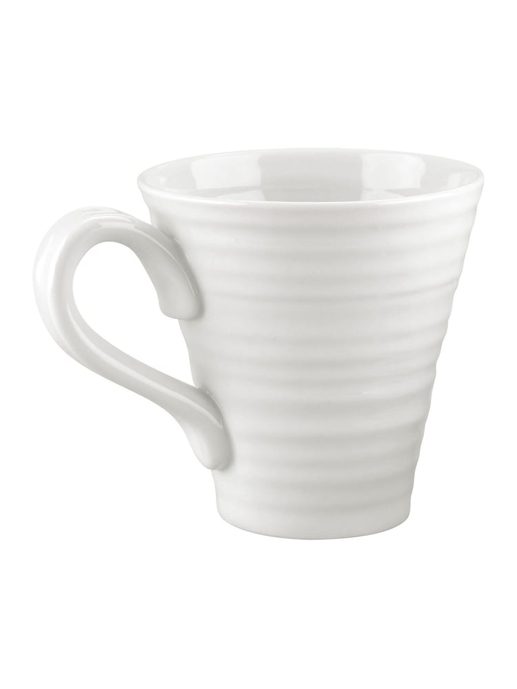 Sophie Conran Set of 4 White Porcelain Classic Mugs - Image 2 of 5