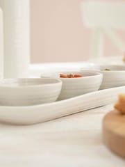 Sophie Conran White Porcelain Three Bowls & Tray Set - Image 1 of 7